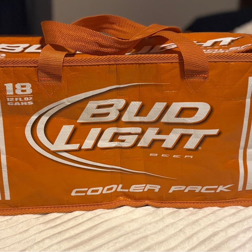 Bud Light Orange Cooler Pack